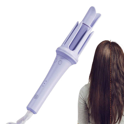 Automatic Curling Iron – One-Click Rotating Hair Curler with Anti-Frizz Ionic Technology