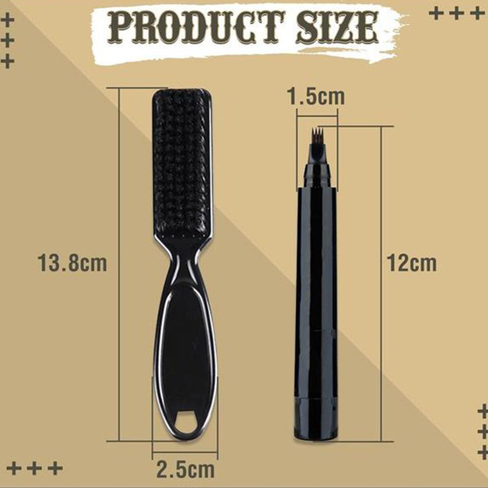 Beard Pen Filler for Men – Waterproof, Long-Lasting Beard & Hairline Enhancer - Infinitygallery.store