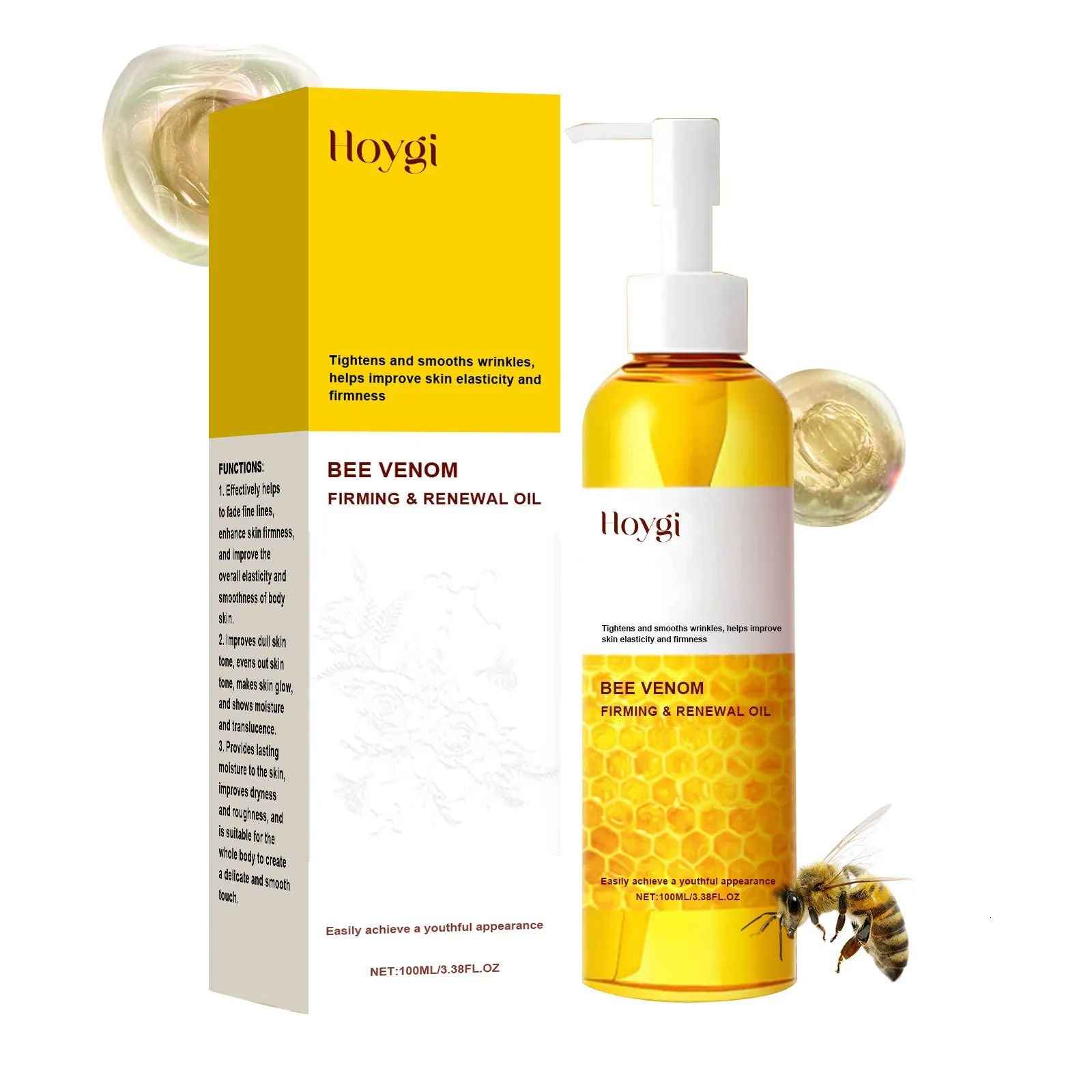 Bee Venom Firming and Renewal Oil – Anti-Aging Lift & Hydration Formula