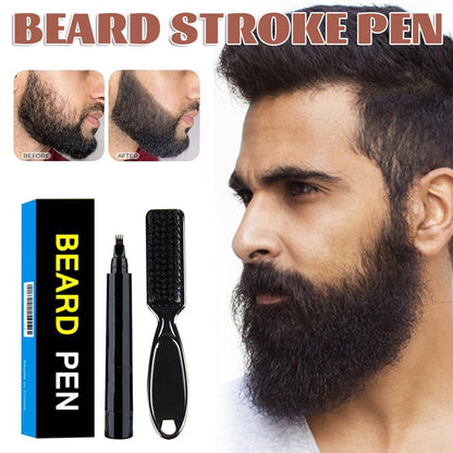 Beard Pen Filler for Men – Waterproof, Long-Lasting Beard & Hairline Enhancer - Infinitygallery.store
