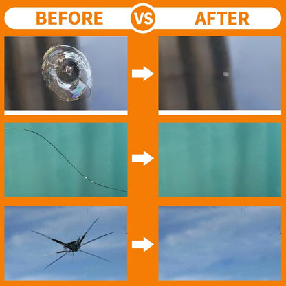 Car Windshield Repair Kit – Fast Crack & Chip Fix with Advanced Resin - Infinitygallery.store