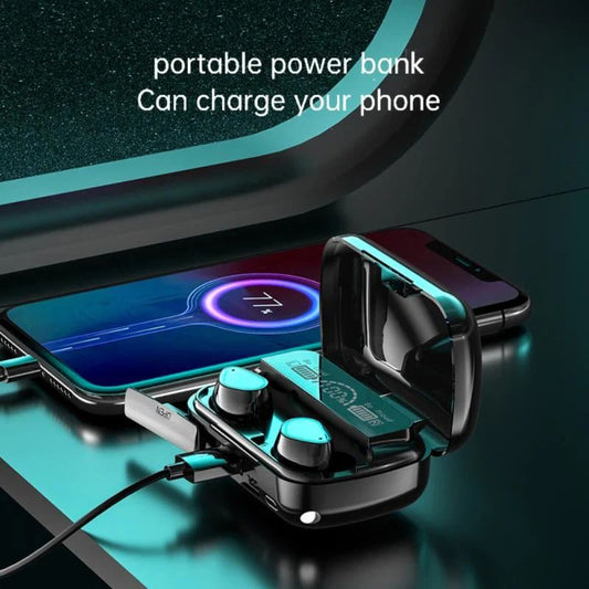 M30 Pro TWS Wireless Earphones – IPX7 Waterproof, 2000mAh Charging Case - Infinitygallery.store