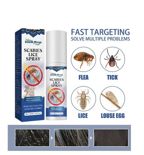 Natural Hair Lice Repellent Spray – Gentle Daily Protection for All Ages - Infinitygallery.store