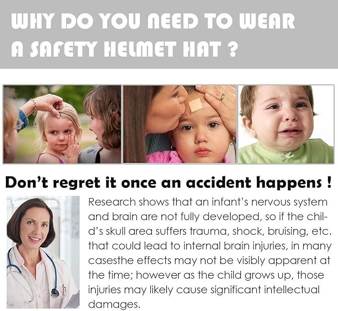 Baby Safety Helmet – 360° Head Protection for Crawling & Walking - Infinitygallery.store