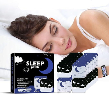 Ripefun Natural Sleep Patches – 12 Count Skin-Friendly Relaxation Stickers - Infinitygallery.store