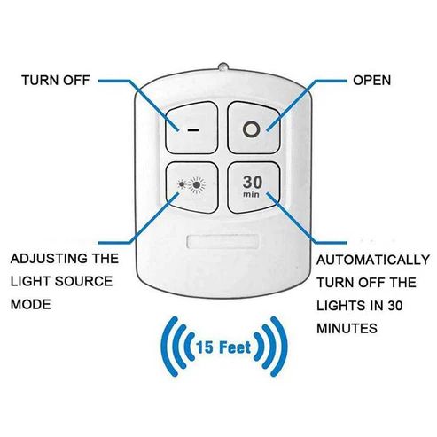 LED Puck Lights with Remote – 3-Pack Wireless COB + LED Lighting - Infinitygallery.store