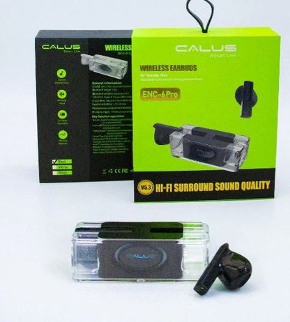 Calus 6 Pro Wireless Earbuds – Side Touch Control, Long Battery Life - Infinitygallery.store