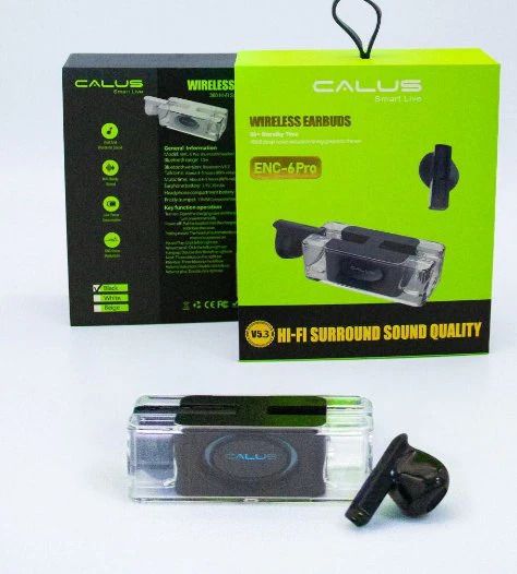 Calus 6 Pro Wireless Earbuds – Side Touch Control, Long Battery Life - Infinitygallery.store