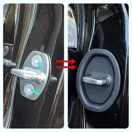 Universal Car Door Lock Silicone Covers – Scratch & Noise Protection (4/8/16 PCS) - Infinitygallery.store