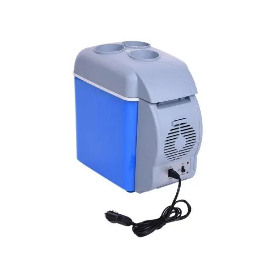Portable Mini Car Refrigerator 7.5L – 12V Cooling & Heating Travel Fridge - Infinitygallery.store