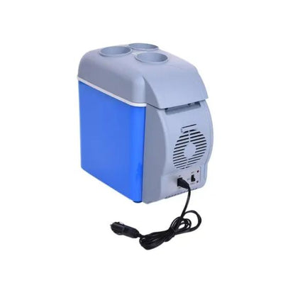 Portable Mini Car Refrigerator 7.5L – 12V Cooling & Heating Travel Fridge - Infinitygallery.store