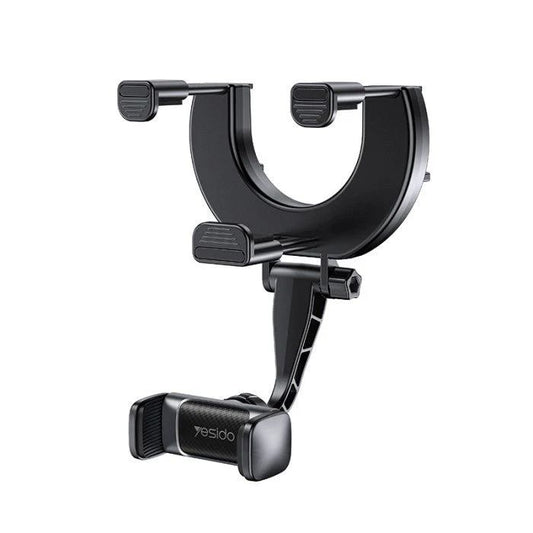 Universal Car Mirror Phone Holder with 450° Rotation – Rearview Mount Design - Infinitygallery.store