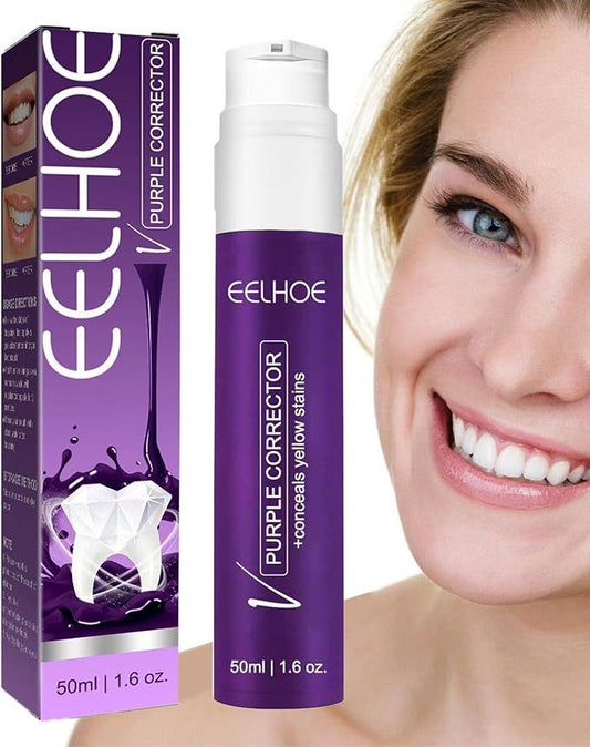 ✨ Purple Whitening Toothpaste – Color Corrector for Bright, Radiant Smiles - Infinitygallery.store