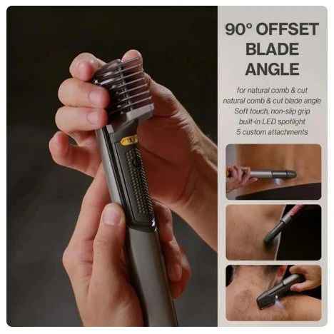Multifunctional Haircut & Shaver Tool – Self-Styling with Precision & Comfort