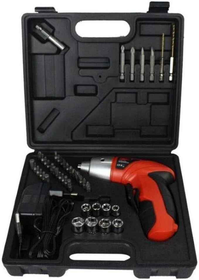 45-Piece Cordless Screwdriver Set – Lightweight, Portable & Ergonomic Design