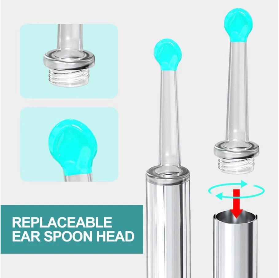 Wireless HD Earwax Removal Kit with Camera – iOS & Android Compatible, Type-C Rechargeable - Infinitygallery.store