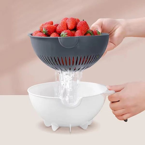 Multi-Functional Vegetable Cutter – 6-in-1 Slicer, Dicer & Chopper with Blade Storage - Infinitygallery.store