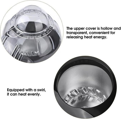 Electric Popcorn Maker Machine – Fast, Oil-Free, Compact Snack Popper with Transparent Lid - Infinitygallery.store