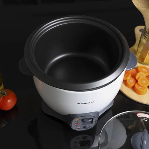 3-in-1 Electric Curry Cooker – Rice, Steam & Keep Warm | 1.8L Non-Stick Pot - Infinitygallery.store
