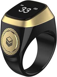 Zikr Ring – Smart Tasbeeh Counter with OLED Display & Prayer Reminders - Infinitygallery.store