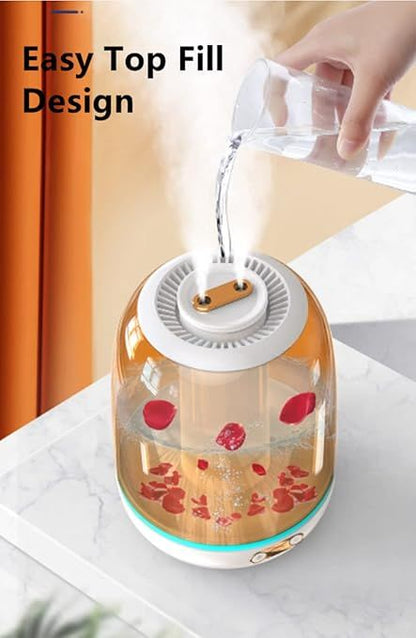 Ultra-Sonic Room Humidifier – USB Powered & Energy-Efficient (Model X21) - Infinitygallery.store