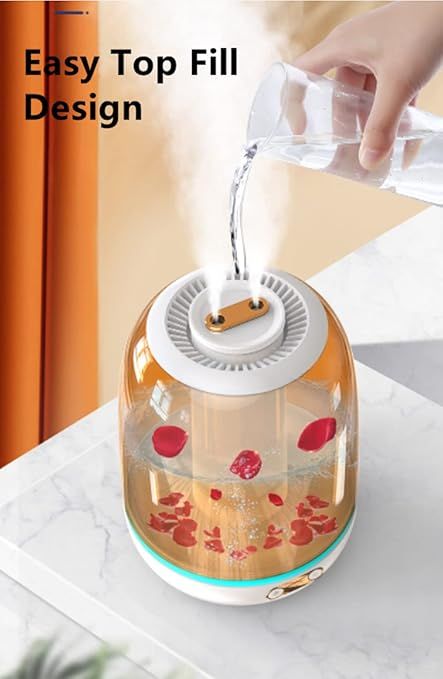 Ultra-Sonic Room Humidifier – USB Powered & Energy-Efficient (Model X21) - Infinitygallery.store