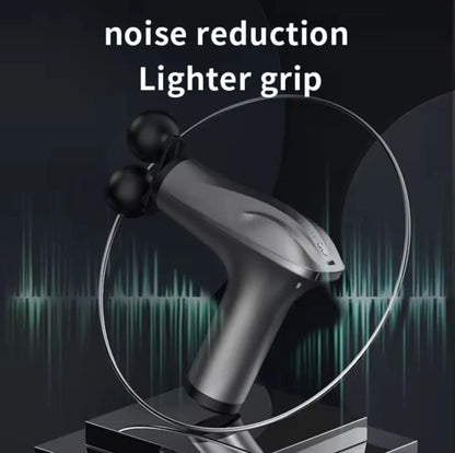 Electric Double Muscle Massager Gun – Rechargeable Full-Body Deep Tissue Relief - Infinitygallery.store