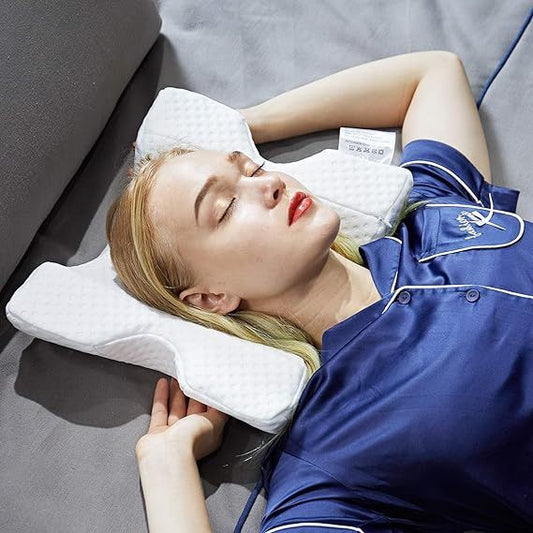 7-in-1 Cuddling Pillow – Ergonomic Tunnel Pillow for Couples & Neck Support - Infinitygallery.store