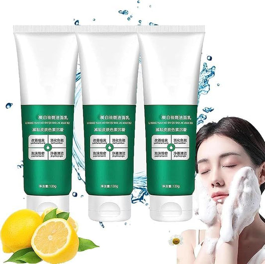 Cuishifan Whitening Facial Cleanser – Gentle Hydrating Foam for All Skin Types - Infinitygallery.store