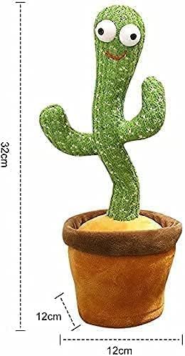 Dancing Cactus Toy – Talking, Singing, and Mimicking Plush Cactus - Infinitygallery.store