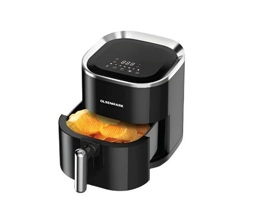 Deep Air Fryer with Touch Display – 3.5L Capacity for Healthy & Fast Cooking - Infinitygallery.store