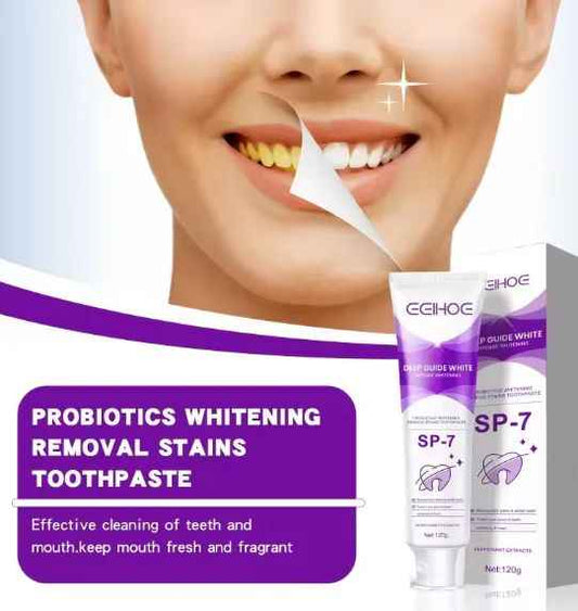 Deep Clean Whitening Toothpaste 120g – Fights Plaque, Brightens Teeth, Freshens Breath