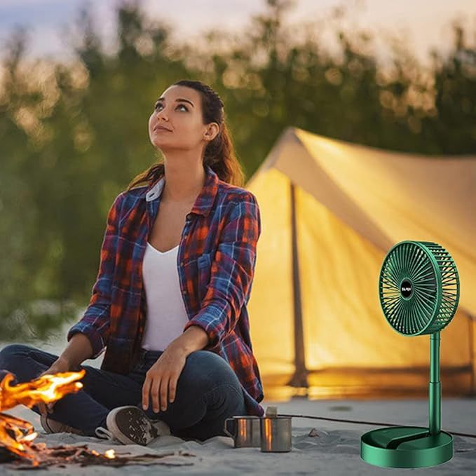 Rechargeable Folding Fan – Portable, Powerful & Ultra-Quiet Cooling - Infinitygallery.store
