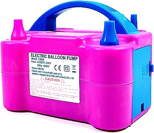 Electric Balloon Inflator – Dual Nozzle 600W High-Power Air Pump for Party & Event Balloons - Infinitygallery.store