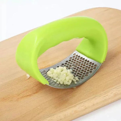 Multi-Function Garlic Presser – Ergonomic Stainless Steel Garlic Mincer - Infinitygallery.store