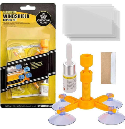 Car Windshield Repair Kit – Fast Crack & Chip Fix with Advanced Resin - Infinitygallery.store