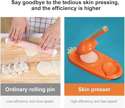 2-in-1 Dumpling Maker – Press & Seal Tool for Dumplings, Empanadas & More - Infinitygallery.store