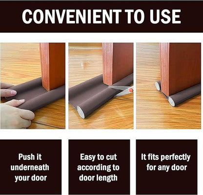 Premium PVC Door Draft Stopper – High Pressure Resistant & Easy to Install - Infinitygallery.store
