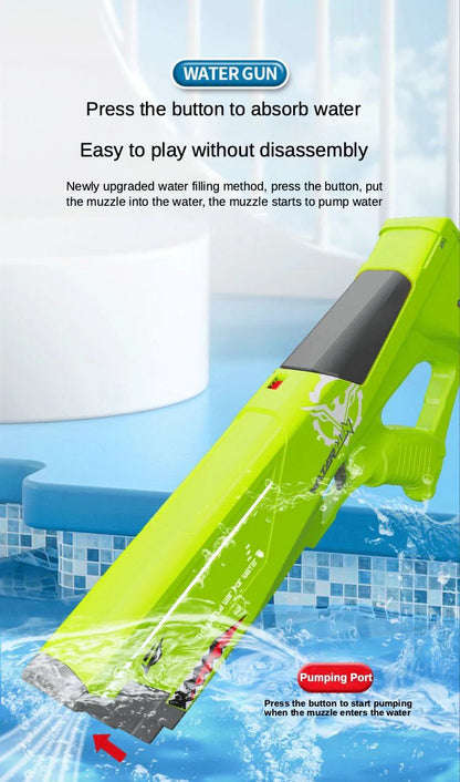 Electric Water Gun for Kids & Adults – High-Speed, Long-Range Blaster | Infinity Gallery - Infinitygallery.store