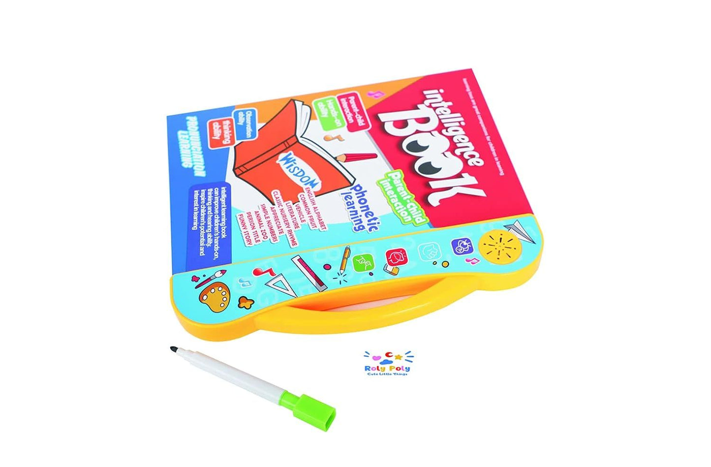 Interactive Intelligence Learning Book for Kids – Phonetic Touch & Sound ABC Book - Infinitygallery.store