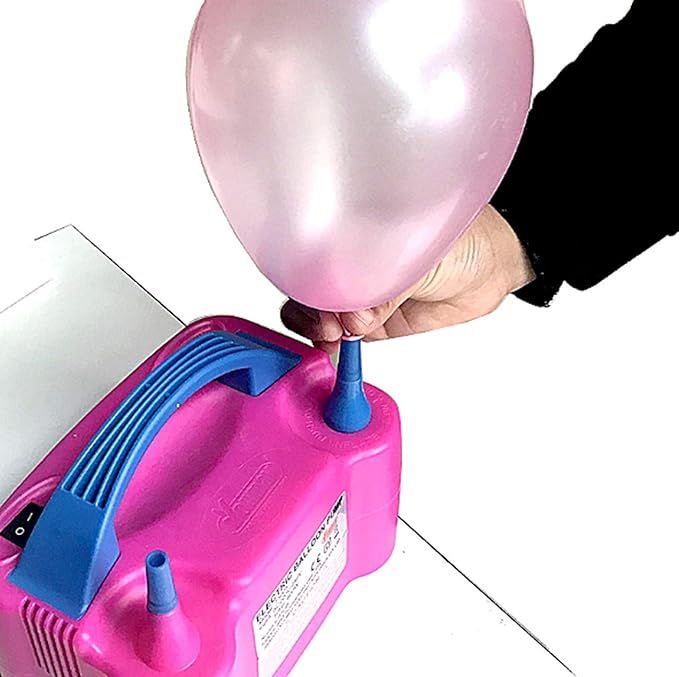 Electric Balloon Inflator – Dual Nozzle 600W High-Power Air Pump for Party & Event Balloons - Infinitygallery.store