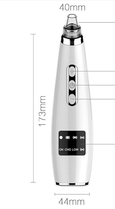 Electric Blackhead Remover – Rechargeable Pore Vacuum Face Cleaner - Infinitygallery.store