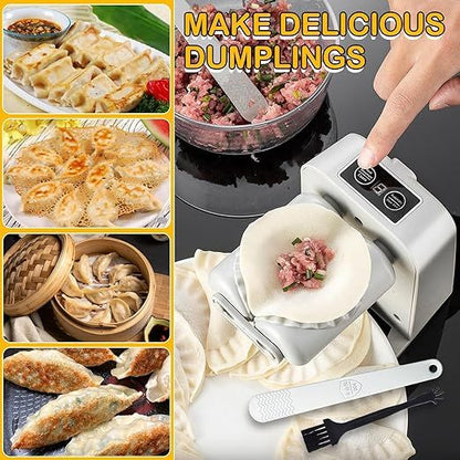 Electric Dumpling Maker Machine – One-Touch Automatic Wonton & Ravioli Press - Infinitygallery.store