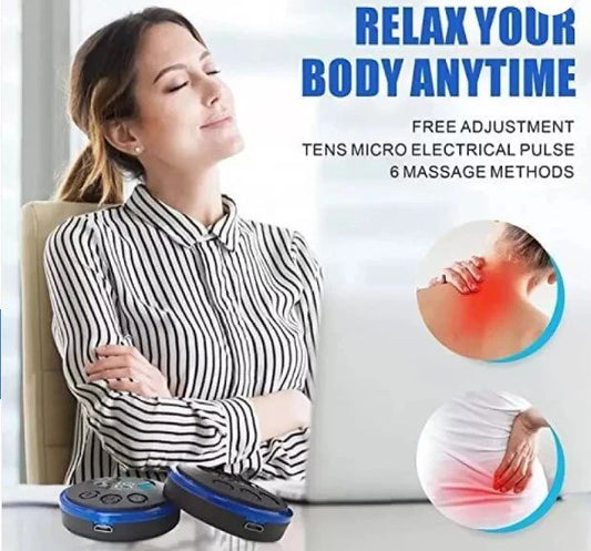 Electric Mini Neck Massager – Portable, Adjustable Vibration Therapy for Neck Relief - Infinitygallery.store