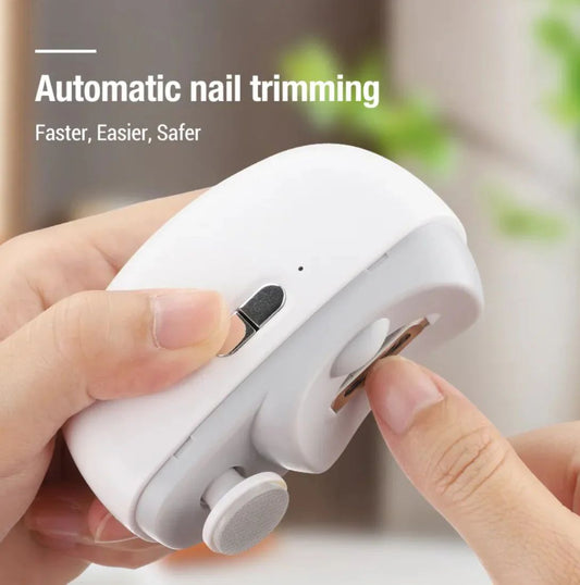 Electric Nail Grinder – Rechargeable Nail Clipper for Fingers & Toes with 2-Speed Settings - Infinitygallery.store