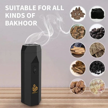 🔥 Hair Bakhoor Aromatherapy Comb – USB Rechargeable Incense Burner - Infinitygallery.store