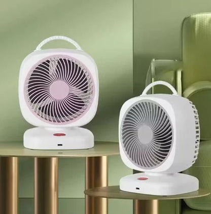 Mini Circulation Fan – Compact, Quiet & Adjustable Cooling for Any Space - Infinitygallery.store