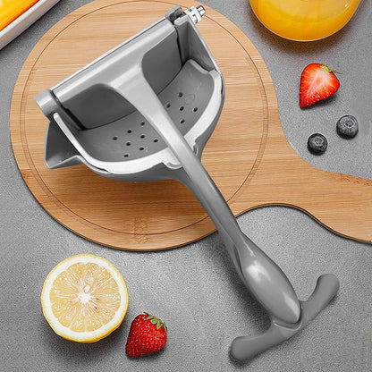 Amateur Premium Stainless Steel Lemon & Lime Squeezer – Manual Citrus Juicer for Effortless Juice Extraction - Infinitygallery.store