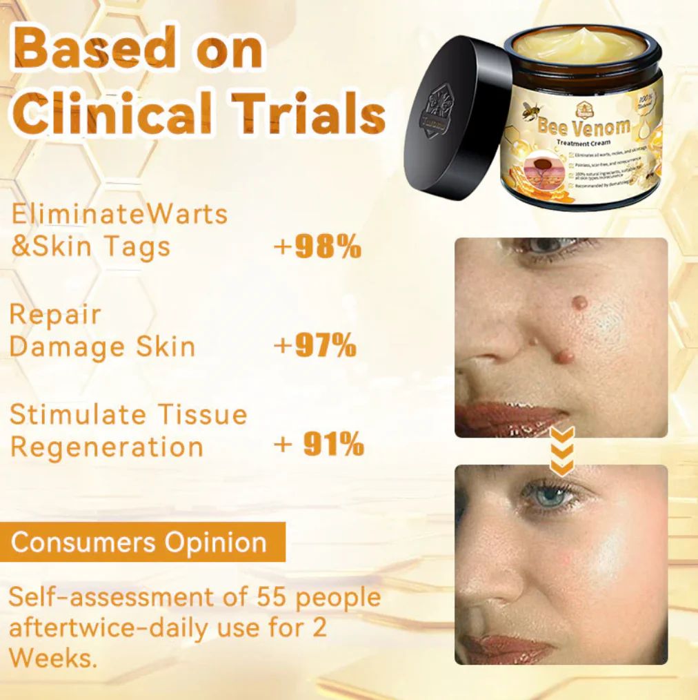 Bee Skin Elixir – Natural Bee Venom Cream for Soothing Relief & Comfort - Infinitygallery.store