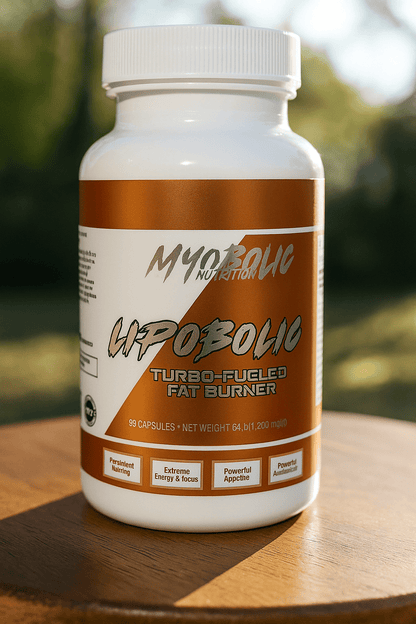 Fat Burner MYOBOLIC Nutrition Turbo Fueled 90 Capsules Energy Booster